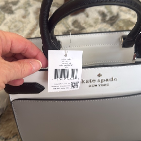 ♠️KATE SPADE Staci Medium Colorblock Satchel/Crossbody w/matching wallet - Picture 12 of 12